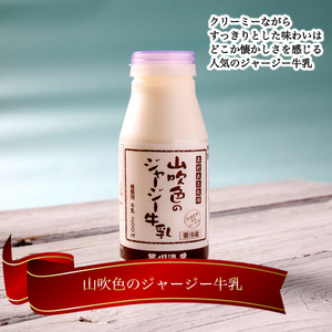 【山のいぶき】山吹色のジャージー牛乳 乳脂肪分 5％以上 低温殺菌 素材の味 詰め合わせ お試しセット 飲むヨーグルト 牛乳 200ml カフェオレ ギフト 贈答 セット FOODEX JAPAN ご当地牛乳グランプリ 最高金賞 熊本 阿蘇 小国郷 山吹色のジャージー牛乳 金賞 味の評価審査賞 購買意欲審査賞 味覚賞