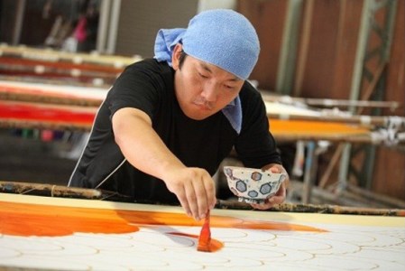 【世界で１つだけ】手染め職人が作る高級鯉のぼり掲揚権＜布製＞