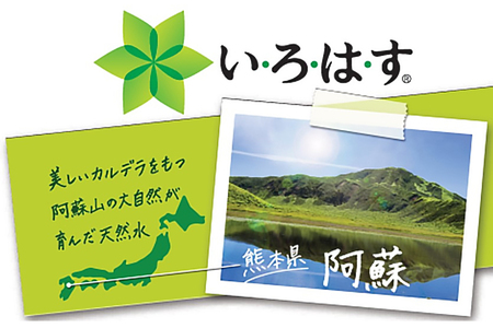 【学びやの里】12回 定期便 い・ろ・は・す 阿蘇の天然水 540ml 48本 2ケース 2個口 12ヶ月 計576本 いろはす ILOHAS ナチュラルミネラルウォーター 国内ミネラルウォーター 九州 熊本県 阿蘇 天然水 ミネラルウォーター
