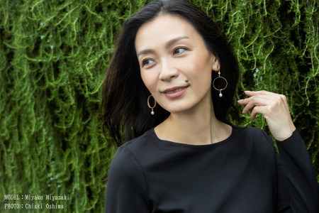【KALCANO】小国杉ジュエリー michikake -みちかけ ピアス ジュエリー jewelry アクセサリー レディース 熊本 阿蘇小国杉 工芸品 木製 淡水パール ハンドメイド ギフト プレゼント ジュエリーケース付 Ogunist