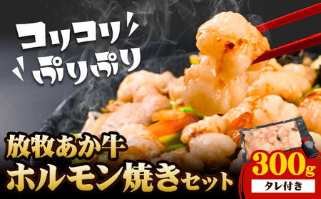 産山の隠れ家的名店「焼肉正」厳選「放牧あか牛 ホルモン焼き」セット