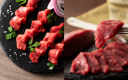 「熊本特産」切れてる馬刺し4種セット	|フジチク