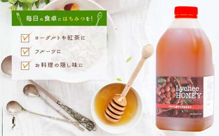 はちみつ 専門店 【かの蜂】 ベトナム産 ライチ蜂蜜 2.5kg 大容量 純粋蜂蜜 はちみつ 蜂蜜 純粋 ライチ ベトナム産 フルーティー 濃厚
