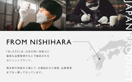 【&Less】オープンイヤーイヤホン 【2年保証】日本製 ワイヤレス イヤホン 家電製品