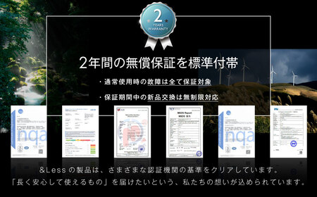 ハンドガンマッサージャー  【2年保証】 ／ 日本製 軽量 小型 ミニ ボディケア 背中 肩 首 足 肩甲骨 腰 マッサージ マッサージガン 筋膜リリースガン Type-C 【＆Less BEAUTY】
