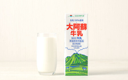 大阿蘇 牛乳 1L 紙パック 6本入 合計6L ミルク 成分無調整 
