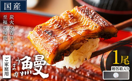 【贈答箱入り】 うなぎ 1尾 有頭 特上 国産 ランキング 獲得 鰻 丑の日 真空パック おすすめ うなぎの蒲焼 《30日以内に出荷予定(土日祝除く)》  訳あり簡易包装 不揃い 規格外 ウナギ 蒲焼 冷凍