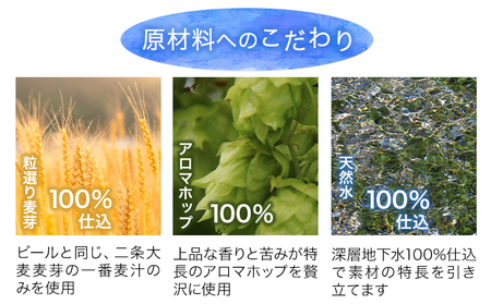 九州熊本産”オールフリー２ケース（350ml×48本）阿蘇の天然水100％仕込