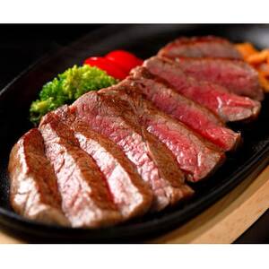 GI認証　くまもとあか牛ランプステーキ　150g×3枚(益城町)【配送不可地域：離島】【1461216】