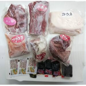 【毎月定期便】【熊本　と畜】桜屋　馬刺し6種 420g(益城町)全3回【配送不可地域：離島】【4050721】