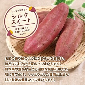 熊本県産 さつまいも シルクスイート 約5kg(益城町)【1613655】