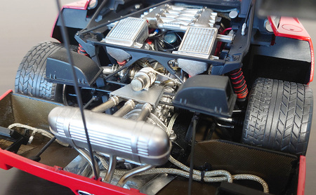 プラモデル モノグラム 1/12 フェラーリF40 POOH'S MODELING WORKS