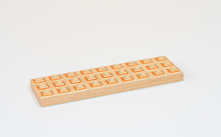 木製 トレイ grid or オレンジ ウッドデザイン賞受賞 ペーパーウッド 木製トレイ 木製トレー トレー 小物置き おしゃれ かわいい 雑貨 日用品 置物 インテリア 北海道 芦別市