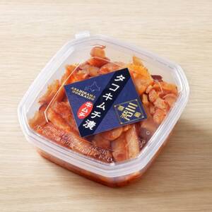 北海道産・タコの醤油漬け150gとキムチ漬け150gのセット合計300g|漁師の手作り_魚介・海産物 タコ  たこ 蛸  魚介・海産物     惣菜・加工品 キムチ 漬物 _【配送不可地域：離島】【1497496】