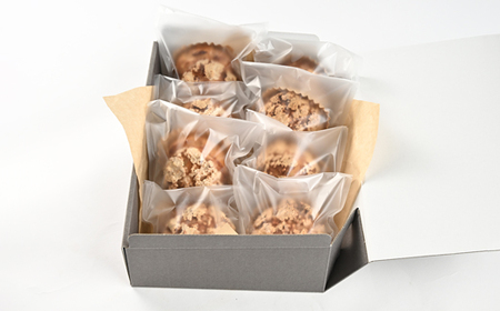 シュー・ア・ラ・グラッセ　8個入り　大樹町産搾りたて牛乳使用_菓子・スイーツ 洋菓子  _【配送不可地域：離島】【1538668】