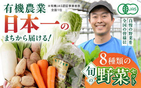 有機野菜 オーガニック 8種 野菜セット  有機野菜 有機JAS認定 熊本県産  有機野菜 オーガニック野菜 山都町産 産地直送 熊本直送 有機野菜【株式会社 肥後やまと】[YAF003]