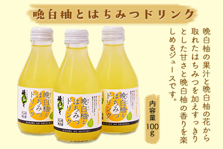 晩白柚スイーツセット ゼリー プリン はちみつドリンク 道の駅竜北 《60日以内に出荷予定(土日祝除く)》