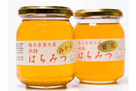 B54-13 蜂蜜セット(みかん蜂蜜、百花蜂蜜)