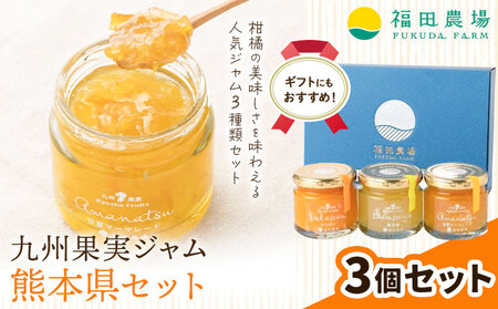 九州果実ジャム 熊本県セット 3個セット 《30日以内に出荷予定(土日祝日除く)》