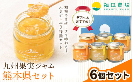 九州果実ジャム 熊本県セット 6個セット《30日以内に出荷予定(土日祝日除く)》
