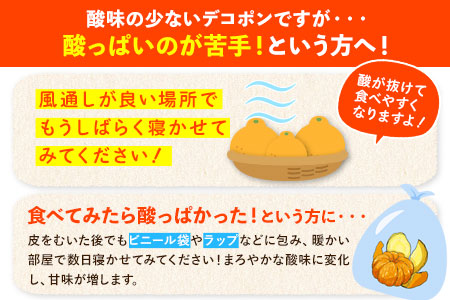 デコポン ご家庭用 デコポン 約3.6kg （約9‐18玉前後 ) フルーツ 柑橘 果物 《2月上旬-4月末頃出荷》フルーツ 果物 蜜柑 柑橘 完熟 デザート 産地直送