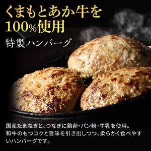 熊本県産 GI 認証取得 くまもと あか牛 100％使用 くまもと あか牛 ハンバーグ 150g×20【配送不可：離島】 お肉 GI認証取得 加工食品 惣菜 レトルト 