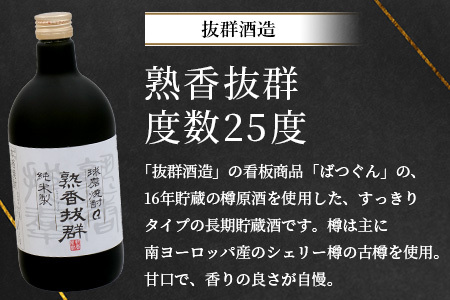 多良木の米焼酎のみくらべ 2本～ 黄金郷・熟香抜群 015-0705