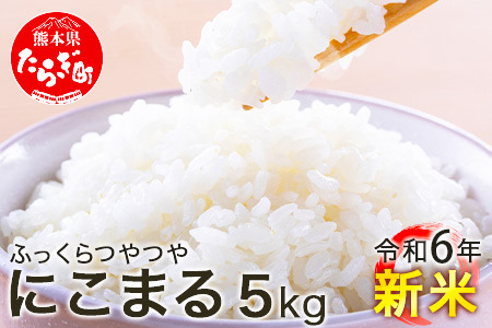 【R6年産 新米 】多良木町産 にこまる 5kg 均ちゃん農園 令和6年 新米 熊本県 米どころ 多良木町 精米 新米 白米 ご飯 お米 うるち 米 008-0670