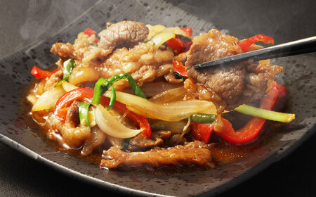 【訳あり】プルコギ風 牛肉 味付け 500g×3パック 計約1.5kg プルコギ 味付き 焼くだけ 簡単 惣菜 カルビ おかず 味付け牛肉 焼肉 牛丼 BBQ 熊本県 水上村