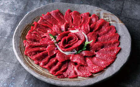 熊本肥育 上赤身 馬刺し セット 約500g（約50g×10パック） 肉 馬肉 馬刺 馬 熊本県 水上村