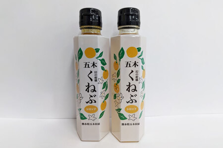 くねぶ シロップ 2本 セット [子守唄の里五木 熊本県 五木村 51120338]