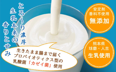 球磨の恵み「のむヨーグルト」加糖150g×10本セット