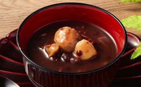 和栗ぜんざい 160g×4パック 計640g 小豆 あずき 栗 くり お餅 白玉団子 アイス かき氷 