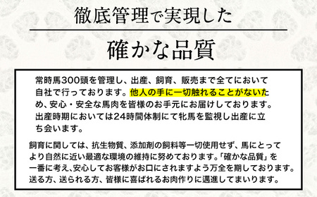 馬とろ 150g×3袋