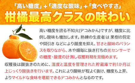 不知火 デコみかん ご家庭用 訳あり 5kg