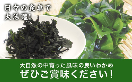 乾燥わかめ カット わかめ30g×5パック黒瀬海産