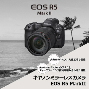 キヤノンミラーレスカメラ EOS R5 Mark Ⅱ・RF24-105 L IS USM Canon カメラ