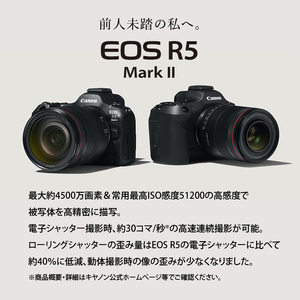 キヤノンミラーレスカメラ EOS R5 Mark Ⅱ・RF24-105 L IS USM Canon カメラ