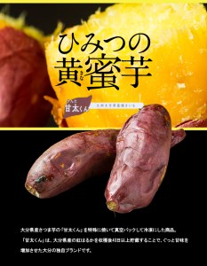 F02009　焼芋「甘太くん」ひみつの黄蜜芋　12袋