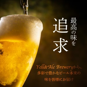 H01003　クラフトビール　飲み比べおすすめ6種セット　ビールコンテスト受賞の醸造所 Yell&Ale Brewery