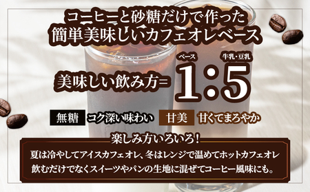 カフェオレベース2本セット_B026-001