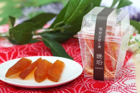 琥珀べっこうカップ4個入り_B124-004