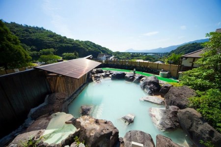 湯の花配合 湯の花化粧水 3本セット_B039-009