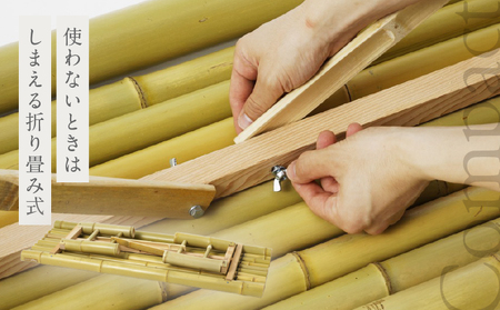 Nagai 竹製縁台ラージ_B126-007