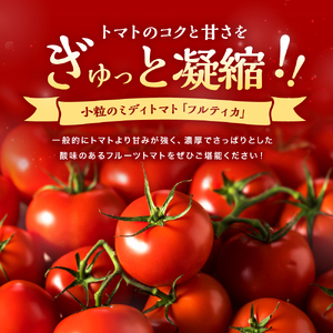【定期便2回】フルーツトマト「玄」2kg | ミニトマト プチトマト フルティカ ミディトマト 国産 野菜 大分県 中津市