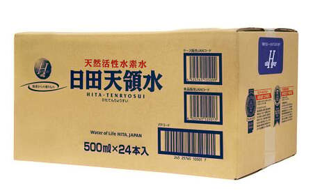 Ｂ－８９ 日田天領水 500ml 24本 12リットル 1ケース 水 お水 天領水 ペットボトル ミネラル