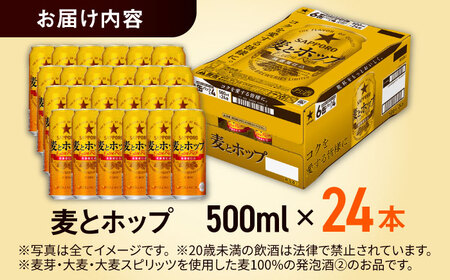 サッポロビール 麦とホップ 500ml×24缶 発泡酒 お酒 日田市 サッポロビール [ARDC132] 