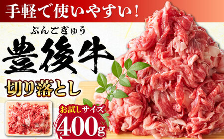 【お試しにピッタリ！】 おおいた豊後牛 牛肉 切り落とし 400g 豊後牛 大分県 日田市 冷凍 牛肉 切り落とし  [AREI001]