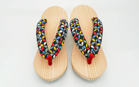 Ｐひーる 下駄 ヒール高約6cm 日田市 げた 下駄 [ARAR007]