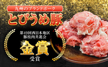 大分県日田産 とびうめ豚 切り落とし 1.2kg / 豚肉 切り落とし 大分 冷凍  [ARCM004]